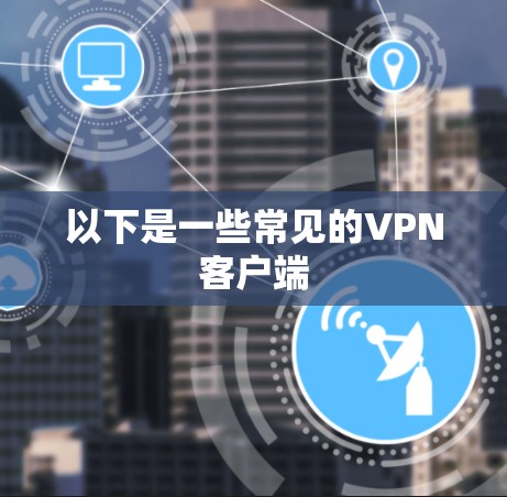 以下是一些常见的VPN客户端