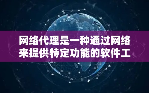 网络代理是一种通过网络来提供特定功能的软件工具,通过不同的协议,如HTTP和AXIS,与服务器和客户端通信,提供了一种灵活和扩展的网络服务。以下是关于网络代理的详细总结