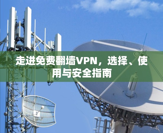 走进免费翻墙VPN，选择、使用与安全指南
